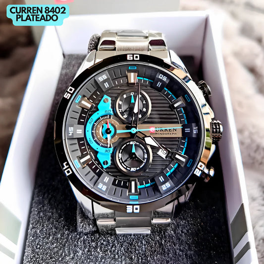 Reloj Curren 8402 Cuarzo Acero Inoxidable