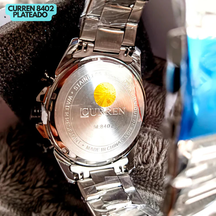 Reloj Curren 8402 Cuarzo Acero Inoxidable
